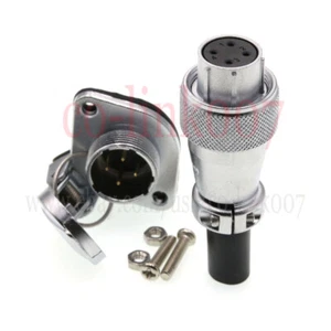 Conector de alimentación industrial WEIPU WS16 16 mm 4 pines, conector impermeable 5A 500V - Imagen 1 de 7