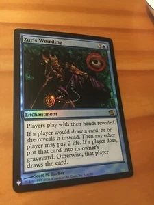 Mtg Mystery Booster Zur's Weirding FOIL NM - Picture 1 of 1