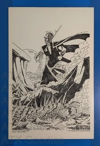 RARE George Perez Dune Lithograph Duncan Idaho And Sandworm 1977! Ltd. Qty. - Picture 1 of 4