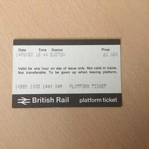 B, R, Platform. Ticket;. ( Euston, 83, , ) - Picture 1 of 1