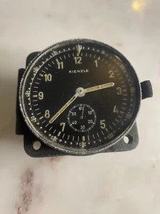 Ww2 German Aircraft Clock Kienzle - Picture 1 of 6