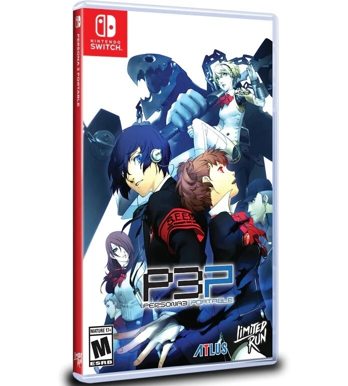 Persona 3 Portable Nintendo Switch NSW Limited Run Games LRG 213 Atlus Brand New - Image 1 of 1