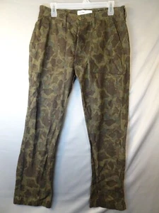 3sixteen Pants Mens 34 Green Camouflage Grunge Y2K Skate Skater Gorpcore Camp - Picture 1 of 17