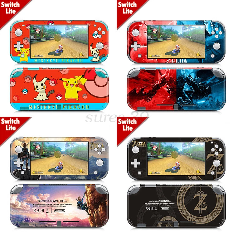 👍For Nintendo Switch Lite Removable Skin Vinyl Decal Sticker Wrap Cover AU - image 1 of 4