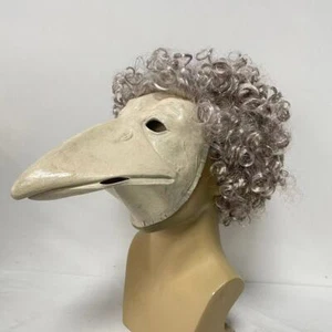 Cosplay Little Nightmares Low Alone Beak Bird Face Masks Halloween Props Latex - Picture 1 of 5