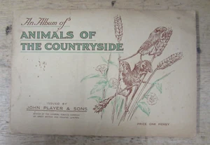 AN ALBUM OF ANIMALS OF THE COUNTRYSIDE - JOHN PLAYER & SONS - COMPLETE Paperback - Imagen 1 de 2