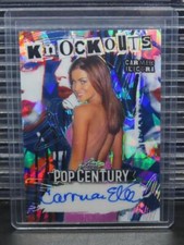 2023 Leaf Pop Century Carmen Electra Blue Crystal Knockout Autograph Auto #10/20