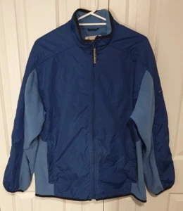 NIKE VINTAGE Windbreaker Jacket White Tag. Colour Blue White Swoosh Size Medium. - Picture 1 of 9