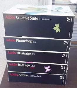 Adobe Creative Suite 2 Premium Mac mit 4 anderen Adobe-Programmen!!! - Bild 1 von 7