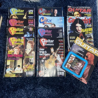 Job Lot Guitar Techniques 1995-1997 11 Magazines - Image 1 of 4