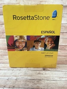 Rosetta Stone Spanisch Lateinamerika Niveaustufen 1-5 Komplettsatz eine Sprache lernen - Bild 1 von 9