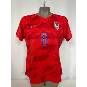 Julie Ertz #8 USWNT Nike 2019 Red Away Stadium Jersey Women's LARGE - Picture 1 of 15