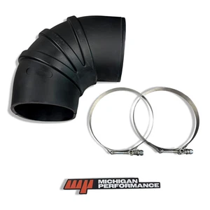 6x6 Rubber intake Elbow with Clamp Kit - Bild 1 von 1