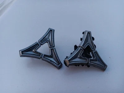 1967 Dodge Dart GT Emblems.  P/N 2449932 Rear Roof Sides OEM.  - Image 1 of 4