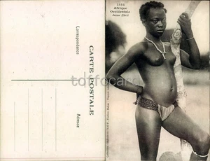 RISQUE NUDO ETNICO AFRICA SUBSAHARIANA SENEGAL-D15-65 - Picture 1 of 1