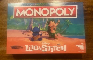 Monopoly Disney Lilo & Stitch Board Game SEALED NEW - Picture 1 of 8