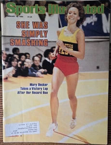 Sports Illustrated February 18, 1980 Mary Decker Takes Victory Lap - Picture 1 of 1