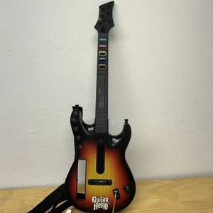 Nintendo Wii Red Octane Sunburst Controller Guitar Hero COMPLETAMENTE TESTATO 95911.805  - Foto 1 di 7
