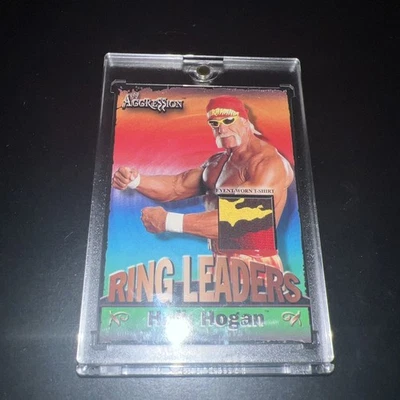 2003 Fleer агрессии кольцо лидеров HULK HOGAN событие носил реликвия  - Изображение 1 из 4