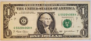 Vintage Series 2003 $1 One Dollar Bill Old Bill - Picture 1 of 2