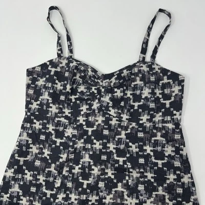 Camiseta sin mangas Patagonia para mujer verano talla 4 negra geo algodón cáñamo Foto 1 de 4