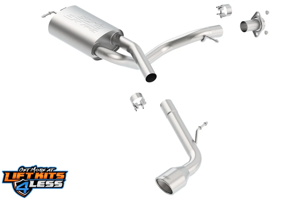 Silenciador trasero Borla 05-08 Scion tC Foto 1 de 2