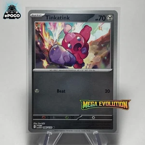 Tinkatink 096/132 Reverse Holo Pokemon TCG: Mega Evolution MINT SHIPPED TODAY! - Picture 1 of 2