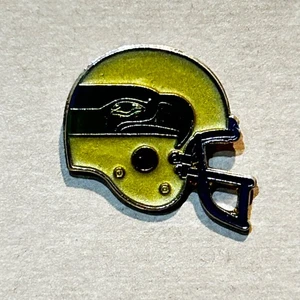 Vintage 1987 NFL Seattle Seahawks Sammlerstück Helm Logo Anstecknadel 1 x 1 - Bild 1 von 1