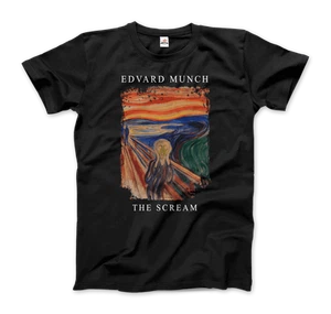 Edvard Munch - The Scream, 1893 Artwork T-Shirt - Picture 1 of 12