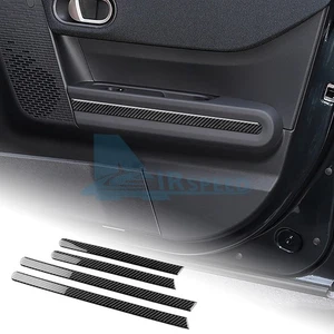 Pegatinas de tira decorativas de fibra de carbono para puerta Mini Cooper S F65 4 puertas 2024-26 - Imagen 1 de 8