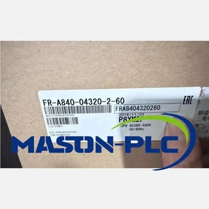 FR-A840-04320-2-60 NEW MITSUBISHI FRA84004320260 Inverter - Picture 1 of 3