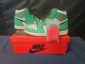 Jordan 1 Retro High Lucky Green (Damen) Größe 8 NEU mit Karton Etikett DB4612-300 - Bild 1 von 13