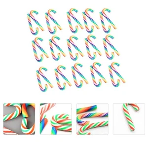30 Pcs Walking Stick Accessories Candy Cane Prop Decorative Canes Ornaments - Picture 1 of 12