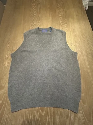 Vintage Pendleton Men’s Sweater Vest 100% Virgin Wool Size L - Image 1 of 4