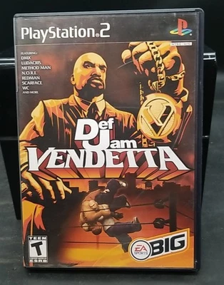 Def Jam Vendetta PS2 PlayStation 2 Complete CIB + Memory Card - Image 1 of 3