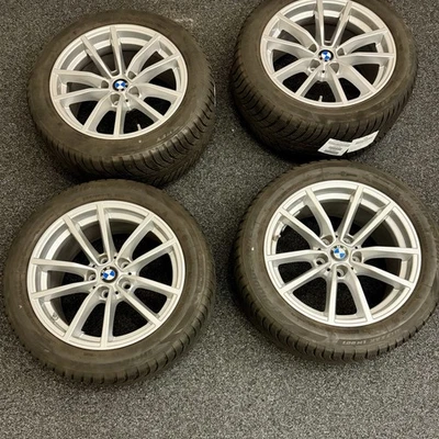 BMW 320 Alu-Winterkompletträder kaum gebraucht , 225/50/98 H XL aus 2022 - Bild 1 von 4