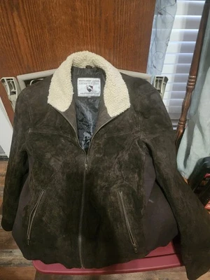 Chaqueta de cuero de oveja blanca Rick Grimes temporada 5 cosplay XXXL Foto 1 de 2