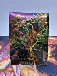 Fleer Ultra Spider Man 1995 obras maestras - LE Carnage #2 *envío gratuito🔥 - Imagen 1 de 10