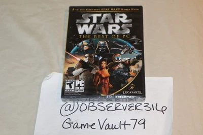 Star Wars: The Best of PC (PC, 2006) NEW SEALED - Image 1 of 4