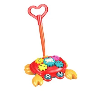Trolley Pushing Plane Crab Learning Toys Balance Toy for Toddlers Babies - Picture 1 of 7