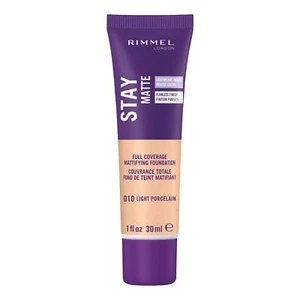 RIMMEL - Stay Matte Liquid Mousse Foundation #010 Light Porcelain - 1 fl. oz.... - Bild 1 von 9