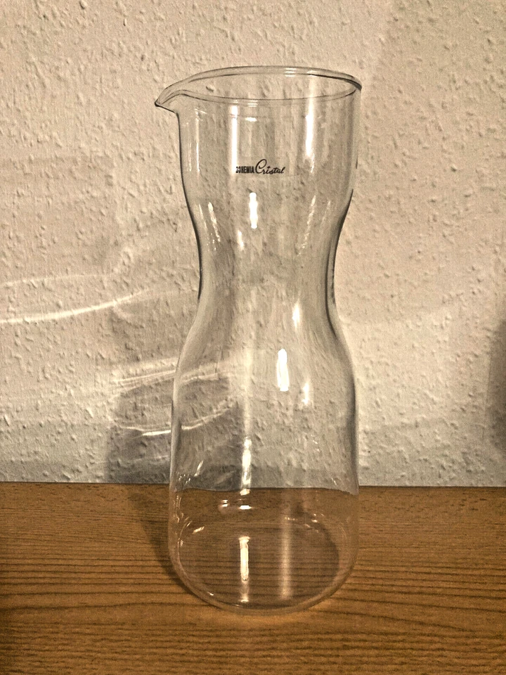 Karaffe Wasserkaraffe Bohemia Cristal Lava, Höhe 25 cm, NEU und unbenutzt in OVP - Bild 1 von 1