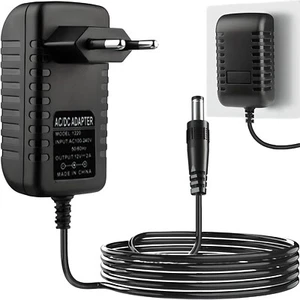 Universal Netzteil 12V DC 5,5x2,1mm 1A 6W 2000mA 5.5x2.1mm Retoo - Bild 1 von 16