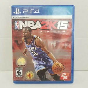 NBA 2K15 (Sony PlayStation 4, 2014) Cd game, Manual & Case box  Kevin 35 Durant - Picture 1 of 8