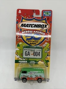 Matchbox Across America 50th Birthday Georgia VW Volkswagen Panel Transporter - Picture 1 of 12