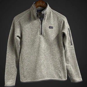 Patagonia Better Sweater grau Damen Small 1/2 Zip Pullover - Bild 1 von 6