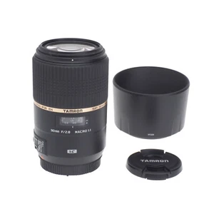 AS-IS Canon Tamron 90mm F2.8 VC Di USD Macro Autofocus EF Mount Prime Lens NO AF - Picture 1 of 5