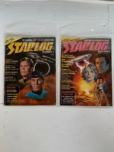 STARLOG MAGAZINE LOT !!  1976 !! First 2 ISSUES!  - Bild 1 von 5