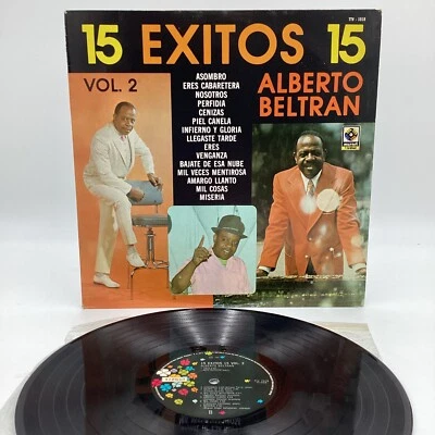 ALBERTO BELTRAN ~ 15 exitos Vol. 2 (85’ TREBOL MEXICO VINYL LP) NM - Image 1 of 4