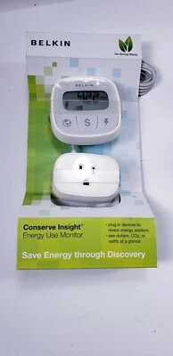 Monitor de uso de energía Belkin Conserve Insight F7C005 nuevo Foto 1 de 4